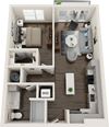 A2 Floor Plan A2 Floor Plan at Axio at Carillon, Florida